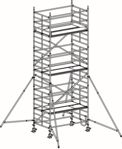 Hymer Fahrgerüst 8773 mit Auslegern