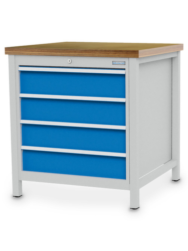 Bedrunka + Hirth Kompakte Kastenwerkbank mit Multiplexplatte