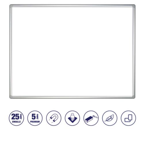 Franken Whiteboard für Wandschienen-System, Höhe x Breite 1000 x 1500 mm
