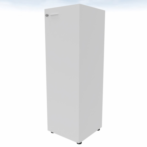 Quadrifoglio Flügeltürenschrank T45 mit Flügeltür, 3 Ordnerhöhen, weiß/weiß