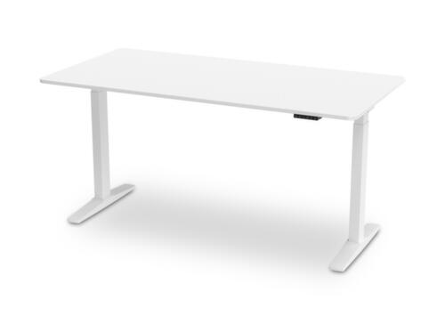 UDOBÄR Elektrisch höhenverstellbarer Schreibtisch mit T-Fußgestell