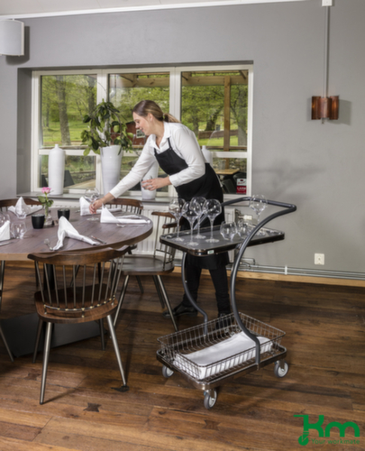 Kongamek Etagenwagen, Traglast 120 kg, 2 Etagen