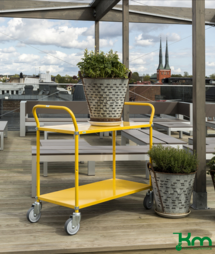 Kongamek Etagenwagen 900x440 mm, Traglast 250 kg, 2 Etagen