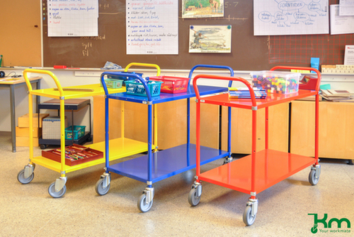 Kongamek Etagenwagen 900x440 mm, Traglast 250 kg, 2 Etagen