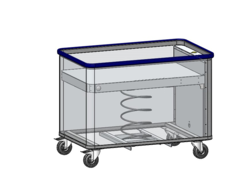 Gmöhling Alu-Kastenwagen G®-ERGO vario mit Federboden, Inhalt 380 l