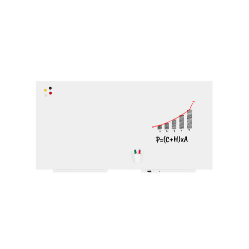 Rocada Whiteboard Skin zur Wandmontage, Höhe x Breite 1000 x 1000 mm