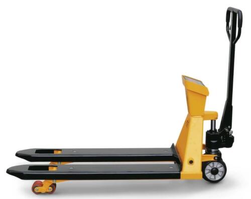 Wiege-Hubwagen Eco, 2000 kg Traglast, Vollgummi/Polyurethan