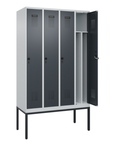 C+P Spind Evolo PLUS für Schwarz-Weiß-Trennung, Abteilbreite 300 mm