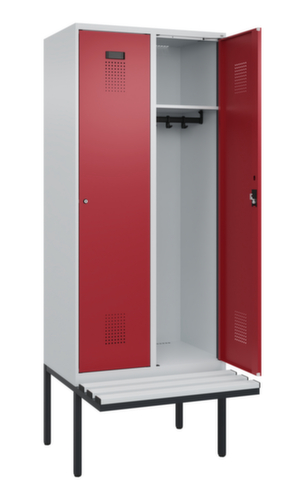 C+P Spind Evolo PLUS mit schwebender Sitzbank, Abteilbreite 400 mm
