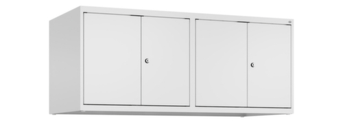 Aufsatzschrank mit Doppelabteil