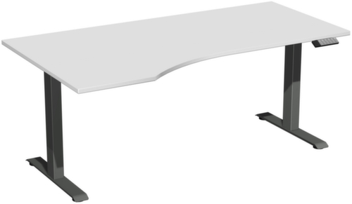 Gera Elektrisch höhenverstellbarer Freiform-Schreibtisch Elevate Plus mit T-Fußgestell