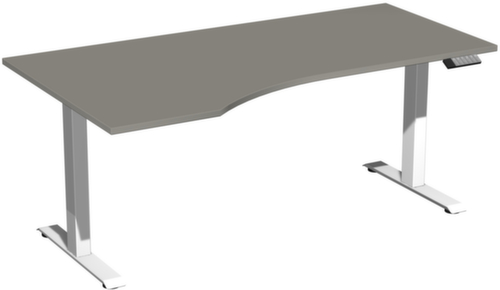 Gera Elektrisch höhenverstellbarer Freiform-Schreibtisch Elevate Plus mit T-Fußgestell