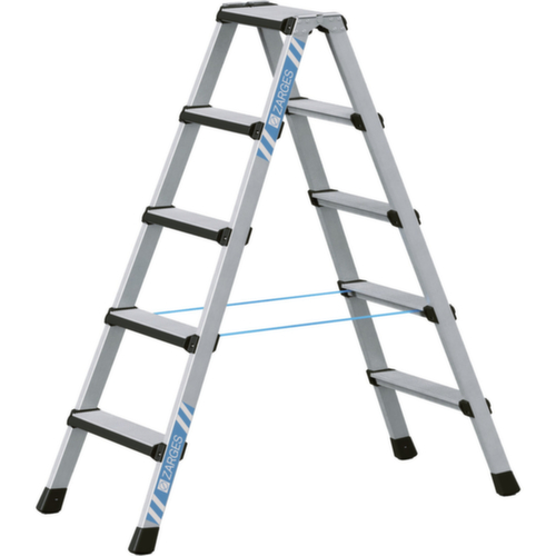 ZARGES Stufenstehleiter ein- oder beidseitig begehbar