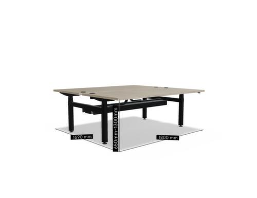 .mdd Elektrisch höhenverstellbarer Doppel-Schreibtisch OGI DRIVE Bench
