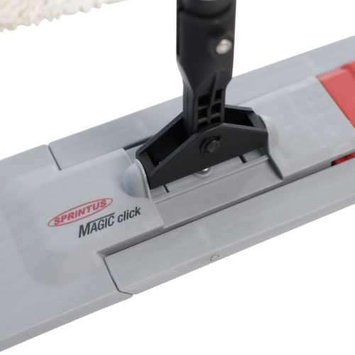 Universal-Nasswischwagen-Set, 2x17 l Eimer in grau/blau/rot