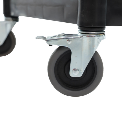 UDOBÄR Kunststoff-Etagenwagen 793x510 mm, Traglast 180 kg, 2 Etagen