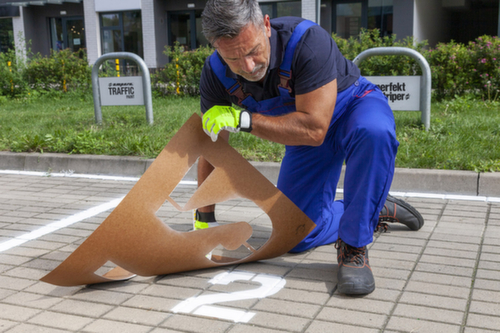 a.m.p.e.r.e. Schablonen-Set für Bodenmarkiergerät