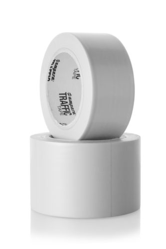 a.m.p.e.r.e. Bodenmarkierungsband TRAFFIC Tape Standard, weiß
