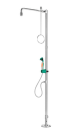 B-Safety Körper- und Augendusche mit 1 abnehmbaren Brausekopf