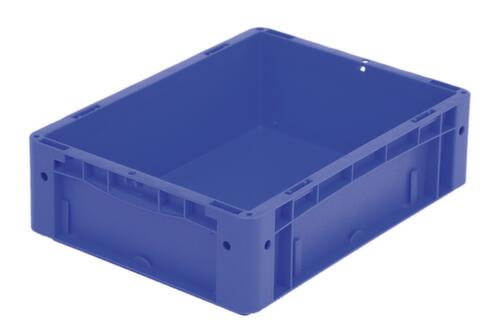 BITO Bac gerbable norme Europe, bleu, capacité 9,8 l