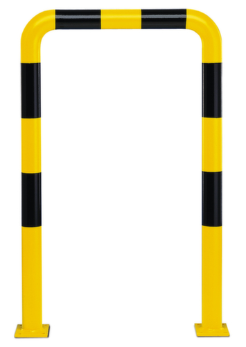 Moravia Arceau de protection BLACK BULL tube d'acier Ø 76 mm, hauteur x largeur 1200 x 750 mm