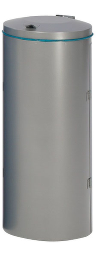 VAR Collecteur de déchets ignifugé Kompakt, 120 l, argent