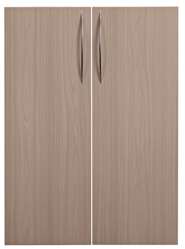 Porte à double battant Terra Nova pour rayonnage de bureau, hauteur x largeur 1144 x 800 mm