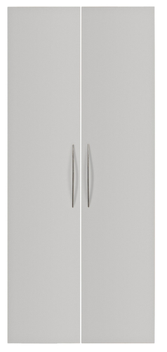 Porte à double battant Terra Nova pour rayonnage de bureau, hauteur x largeur 1880 x 800 mm