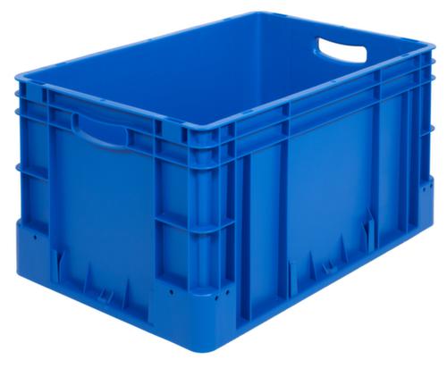 Bacs industriels gerbables, bleu, capacité 60 l