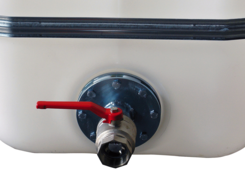 Robinet de vidange pour réservoir peu encombrant