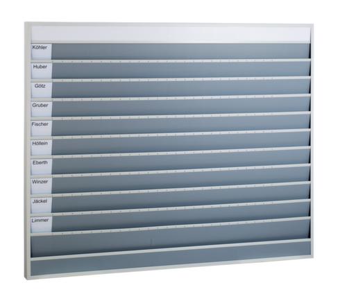 EICHNER Planning à gouttières, gris