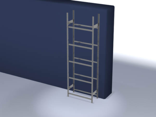 hofe Rayonnage à pneus, hauteur x largeur x profondeur 3000 x 1060 x 435 mm, 5 niveaux