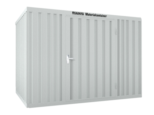 Säbu Conteneur de stockage laqué FLADAFI® avec plancher en bois