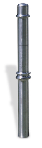 Poteau en acier inoxydable, hauteur 900 mm, à insérer avec manchon