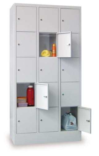 PAVOY Armoire multicases Basis gris clair avec max. 8 casiers