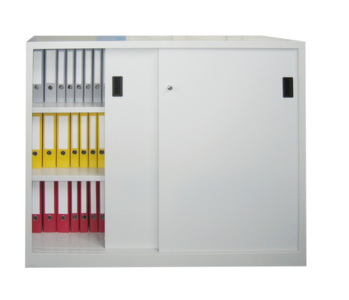 PAVOY Armoire à portes coulissantes pour bureau Basis