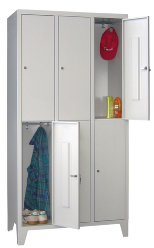 PAVOY armoire multicases Basis, 6 compartiments