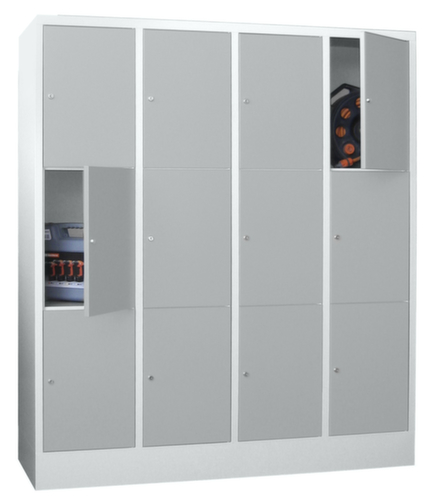 PAVOY armoire multicases Basis, 12 compartiments