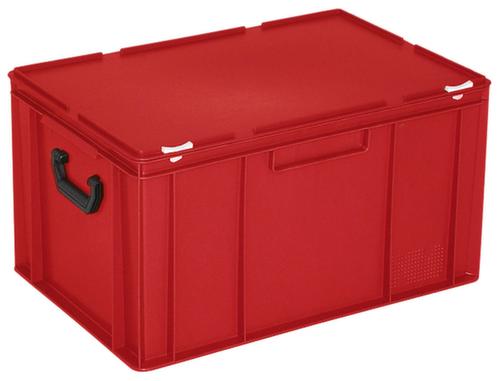 Mallette de rangement et de stockage norme européenne, rouge, HxLxl 330x600x400 mm