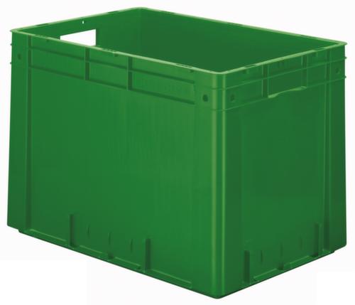 Bac gerbable norme Europe, vert, capacité 80 l