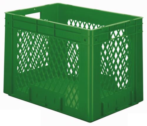 Bac gerbable norme Europe, vert, capacité 80 l