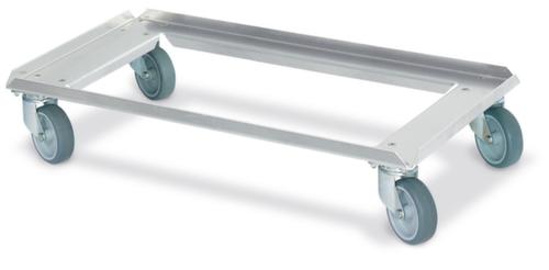Plateau roulant aluminium pour bac norme Europe
