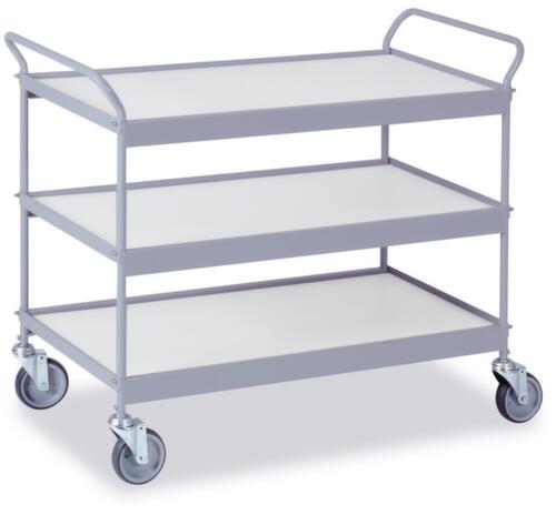 Chariot à étagères force 150 kg