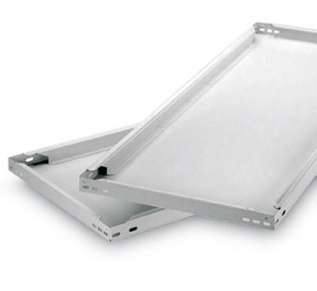 hofe Etagère à visser, 5 tablettes, RAL7035 gris clair