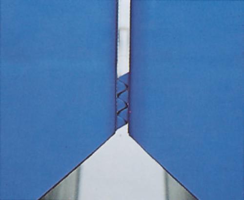 BITO Bac réutilisable plombable, capacité 47 l, Couvercle à charnière en 2 parties