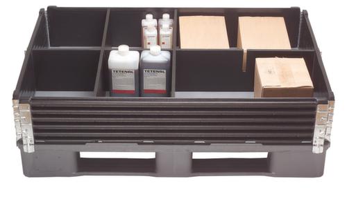 Séparateur pour cadres d'empilage en plastique