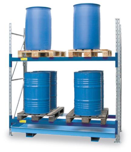 Protection de l'accès pour rayonnages simples ou doubles sans appui mural