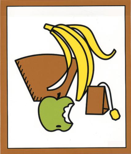 Kit d'étiquettes autocollantes pour conteneur de tri sélectif