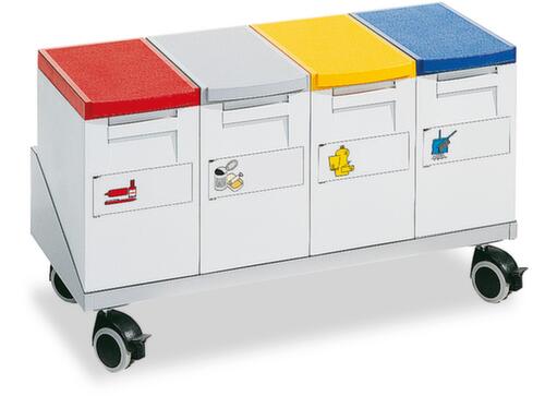 Caisson de tri sélectif avec capacité 15 litres