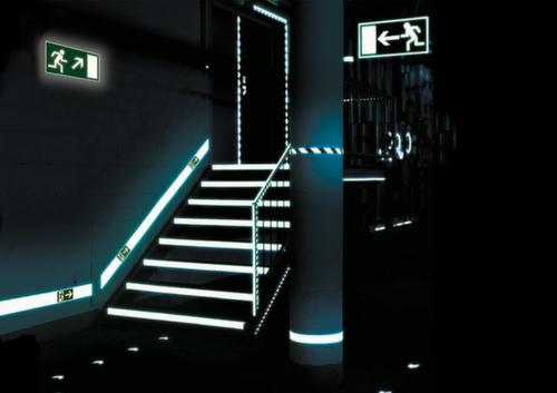 Panneau de sortie de secours SafetyMarking® sortie de secours, panneau d'information, à longue postluminescence